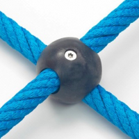 Hercules Climbing Nets with Plastic Knots