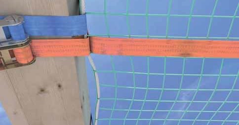 Mount Working Platform Nets #2