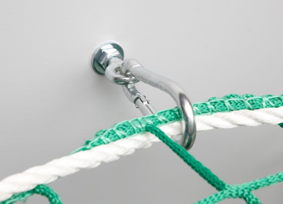 Safety Net Installation with Anchors