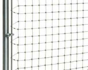 Wire net fastening with profiles