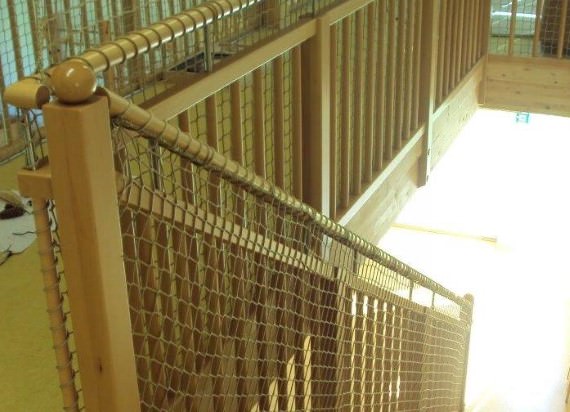 Kindergarten Net Assembly with Straps